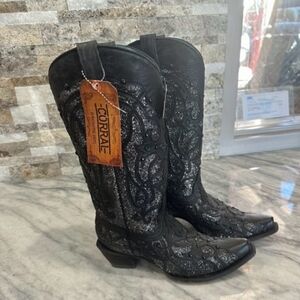 CORRAL WOMEN'S COWBOY BOOTS NWT